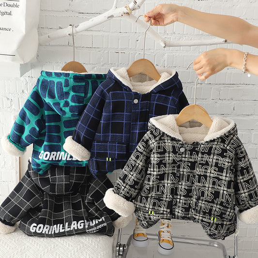 SSX220824-16 كبود شتوي مبطن فرو تقيل من جوا