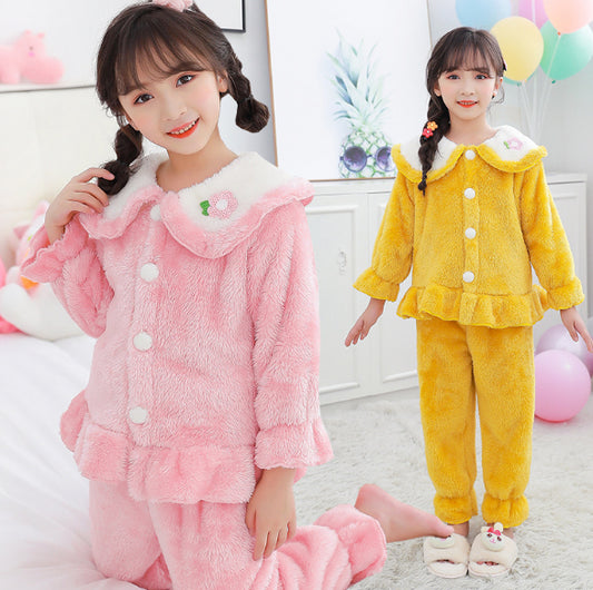 WJ-181 بجامة شتوي تقيلة فرو تقيل غسيل ولبس