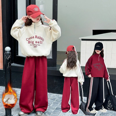 WZH191124-25 بدلة شتوي سميكة قطنية جواها فرو تقيل شتوي