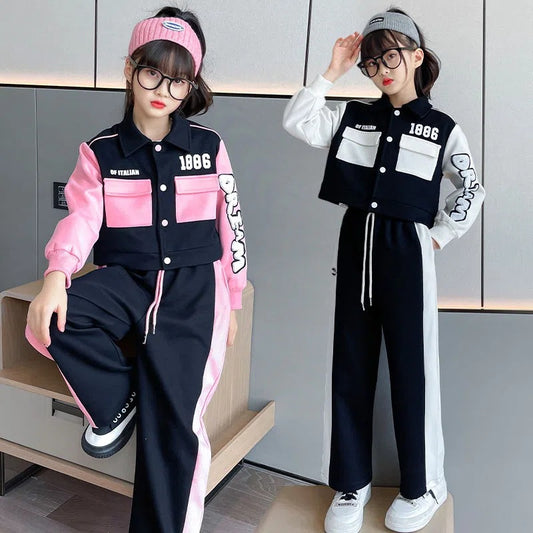 AO0508-14 تريننج قطعتين ( جكيت + بنطلون)