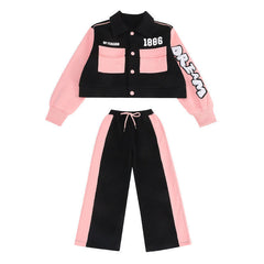 AO0508-14 تريننج قطعتين ( جكيت + بنطلون)