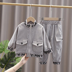 AO0508-107 طقم مخمل قطعتين ( جكيت + بنطلون)