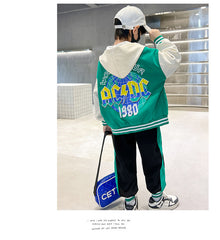 AO0508-06 طقم سبورت قطن قطعتين ( جكيت + بنطلون)