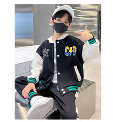 AO0508-06 طقم سبورت قطن قطعتين ( جكيت + بنطلون)