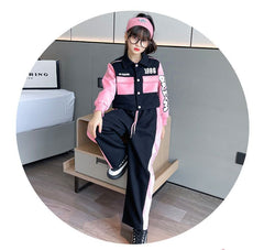 AO0508-14 تريننج قطعتين ( جكيت + بنطلون)