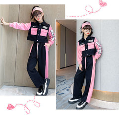 AO0508-14 تريننج قطعتين ( جكيت + بنطلون)