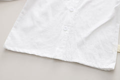 AO0508-34 طقم 3 قطع ( قميص + فست صوف+ بنطلون جينز ناعم)