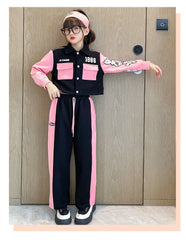 AO0508-14 تريننج قطعتين ( جكيت + بنطلون)