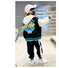 AO0508-06 طقم سبورت قطن قطعتين ( جكيت + بنطلون)