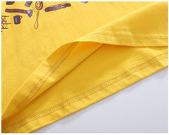 SS-2361B طقم ولادي قطعتين ( بلوزة قطنية + بنطلون جينز)