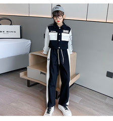 AO0508-14 تريننج قطعتين ( جكيت + بنطلون)