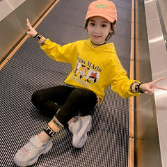 AO1023-50 طقم سبورت قطني ( بلوزه + بنطلون)