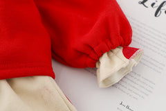 AM0918-01 فستان مع جكيت مبطن فرو بالكامل