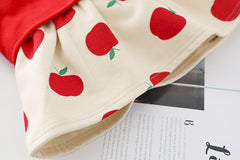 AM0918-01 فستان مع جكيت مبطن فرو بالكامل