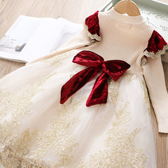 SA-013 فستان الاميرة خريفي شتوي