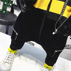 SA-019 طقم فخم 3 قطع ( جكيت جلد + بلوزة قطنية + بنطلون )