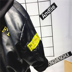 SA-019 طقم فخم 3 قطع ( جكيت جلد + بلوزة قطنية + بنطلون )