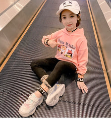 AO1023-50 طقم سبورت قطني ( بلوزه + بنطلون)