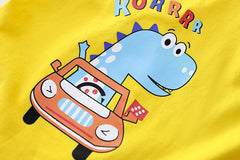 AO0111-09 طقم قطعتين ( بلوزة قطنية + شورت كتان ناعم)