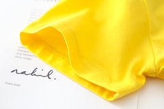 AO0111-09 طقم قطعتين ( بلوزة قطنية + شورت كتان ناعم)