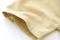 AO0111-09 طقم قطعتين ( بلوزة قطنية + شورت كتان ناعم)