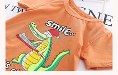 AO0111-11 طقم قطعتين ( بلوزة + شورت)