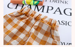 AO0111-11 طقم قطعتين ( بلوزة + شورت)