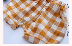 AO0111-11 طقم قطعتين ( بلوزة + شورت)