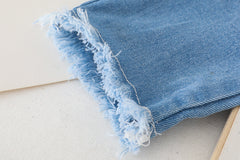 AO0111-22 طقم 3 قطع ( بلوزة مع قبة + فست + بنطلون جينز ناعم )