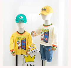 AO0111-04 طقم جينز قطعتين ( بلوزة قطنية + بنطلون جينز )