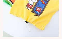 AO0111-04 طقم جينز قطعتين ( بلوزة قطنية + بنطلون جينز )