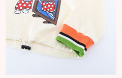 AO0111-04 طقم جينز قطعتين ( بلوزة قطنية + بنطلون جينز )