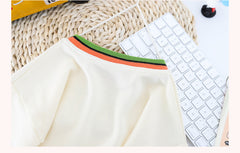 AO0111-04 طقم جينز قطعتين ( بلوزة قطنية + بنطلون جينز )