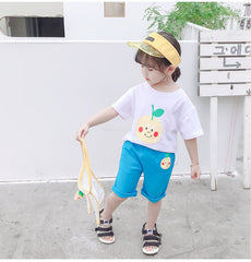 AO0304-85 طقم سبورت بناتي قطعتين ( بلوزة + بنطلون )