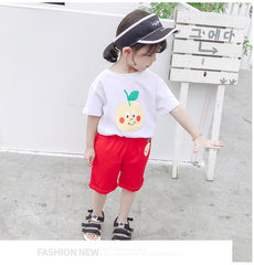 AO0304-85 طقم سبورت بناتي قطعتين ( بلوزة + بنطلون )