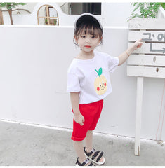 AO0304-85 طقم سبورت بناتي قطعتين ( بلوزة + بنطلون )