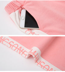 AO0505-01 بدلة رياضة قطنية دافئة عالية الجودة تتكون من قطعتين ( سترة+ بنطلون)