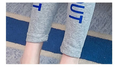 AO0505-23 بدلة قطنية ( بلوزة + بنطلون فيزون) ربيعية خريفية عالية الجودة