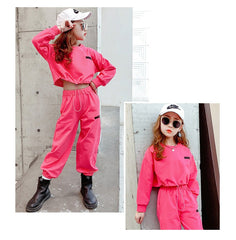 AO0505-74 بدلة سبورت عصرية قطنية ( بلوزة + بنطلون) ستايل جديد وجودة عالية