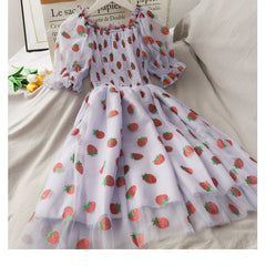 AO0507-17 فستان صبايا مميز حجم واحد مناسب ( 45 -60 كغم) ,, Free Size (45 - 60) KG