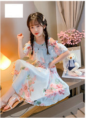 AO0507-25 فستان صيفي ناعم للمناسبات الصيفية