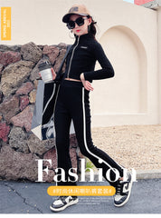 AO0507-53 طقم سبورت قطعتين ( جكيت + بنطلون)