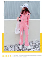 AO0507-53 طقم سبورت قطعتين ( جكيت + بنطلون)