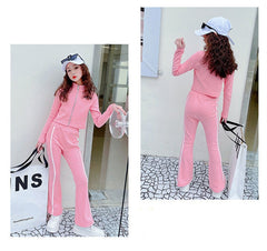 AO0507-53 طقم سبورت قطعتين ( جكيت + بنطلون)