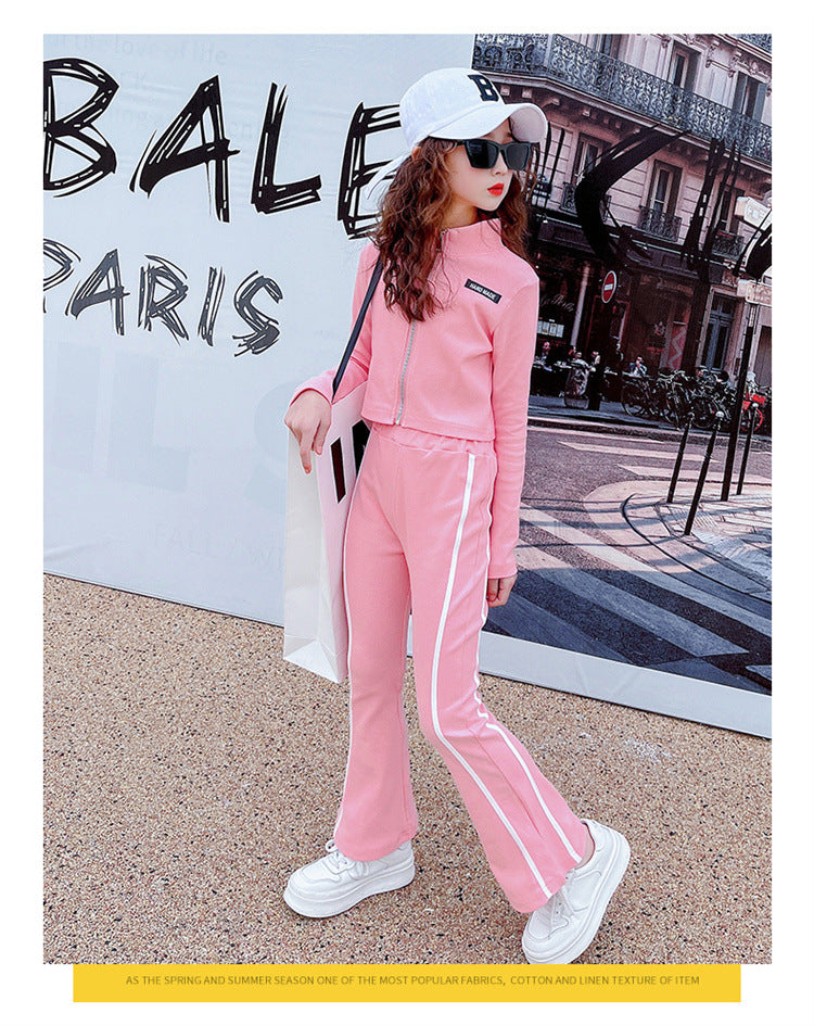 AO0507-53 طقم سبورت قطعتين ( جكيت + بنطلون)