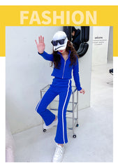 AO0507-53 طقم سبورت قطعتين ( جكيت + بنطلون)