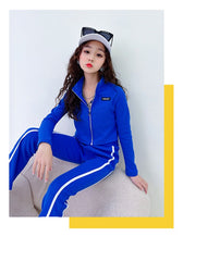 AO0507-53 طقم سبورت قطعتين ( جكيت + بنطلون)