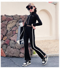 AO0507-53 طقم سبورت قطعتين ( جكيت + بنطلون)