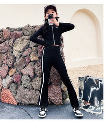 AO0507-53 طقم سبورت قطعتين ( جكيت + بنطلون)