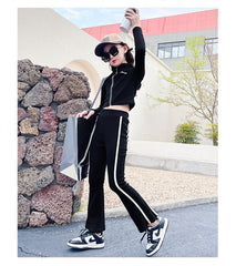 AO0507-53 طقم سبورت قطعتين ( جكيت + بنطلون)